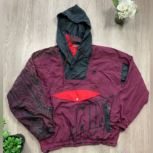 Nike Other - Vintage grey tag Nike Windbreaker jacket